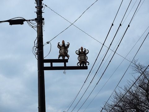 山鹿灯篭の起源の神社「大宮神社」（熊本県山鹿市）