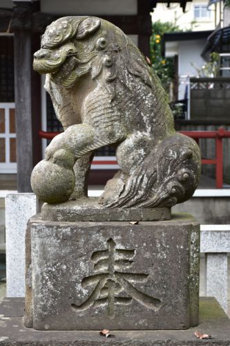 森野住吉神社の狛犬達