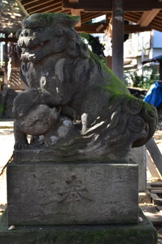 馬込天祖神社の狛犬達