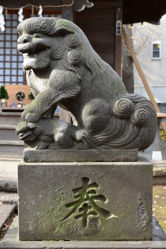 高木神社の狛犬達