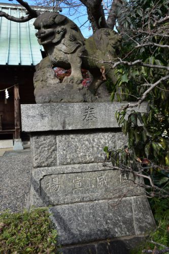 葛原神社の狛犬達