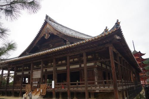 宮島　塔の丘　千畳閣　幸神社