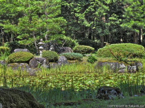出羽三山神社社務所庭園 （山形）