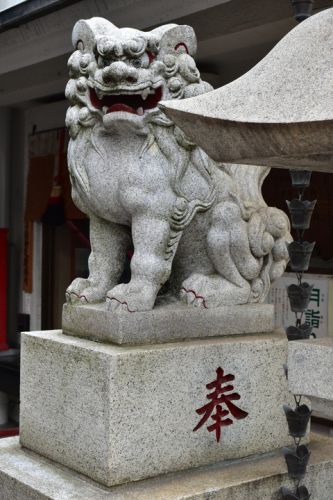 荏原金刀比羅神社の狛犬達