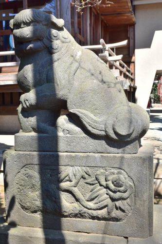 徳丸北野神社の狛犬達