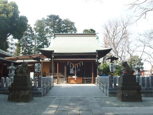 星川杉山神社 - かつて「重箱山」とも呼ばれた神明台の上に鎮座する杉山大明神