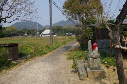 八雲神社　山口市陶　 狛犬ウォークvol.12桜の季節に狛さんぽ