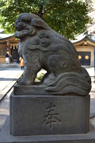 氷川神社（氷川町）の狛犬達