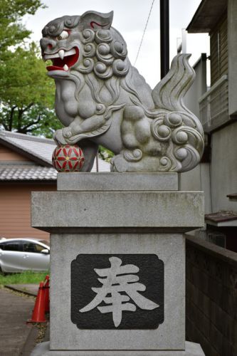 高松八幡神社の狛犬達