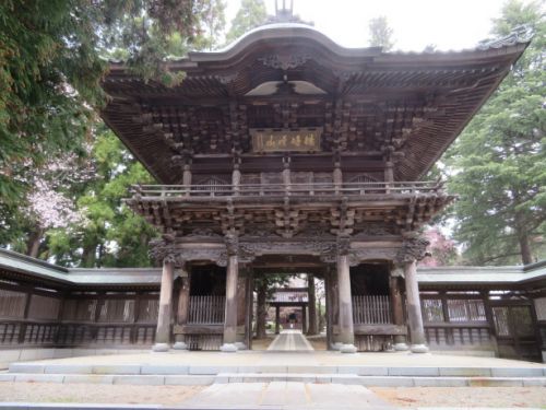 桜の咲く時期に盛岡を訪ねて~~報恩寺、石割桜、盛岡城跡、盛岡八幡宮、らかん公園