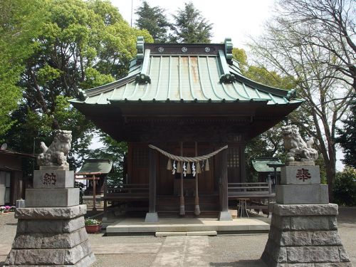新作八幡宮 - 新作村の鎮守として祀られていた神社
