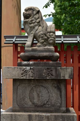 生田神社の狛犬達
