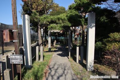 花之木稲荷神社(葛飾区新宿）