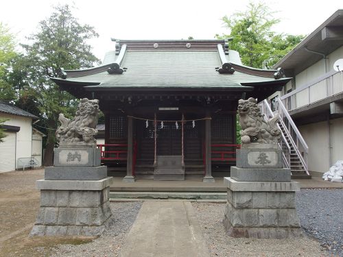 神明神社（川崎市中原区上小田中） - 江戸時代創建・上小田中村の鎮守として祀られていた神社