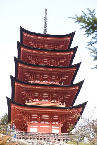 厳島神社からフェリー乗り場まで　　　　投稿者：佐渡の翼