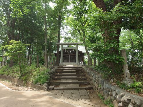 浅間神社（八王子市台町） - 慶長年間創建・富士塚の上に創建されたお社