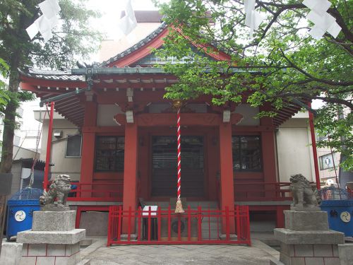 西浅草八幡神社 - 江戸時代創建・お寺の鎮守として勧請されたのが起源と伝わる八幡さま