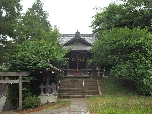 駒林神社（横浜市） - 江戸時代には中駒林村の鎮守として祀られていたと伝わる天神さま