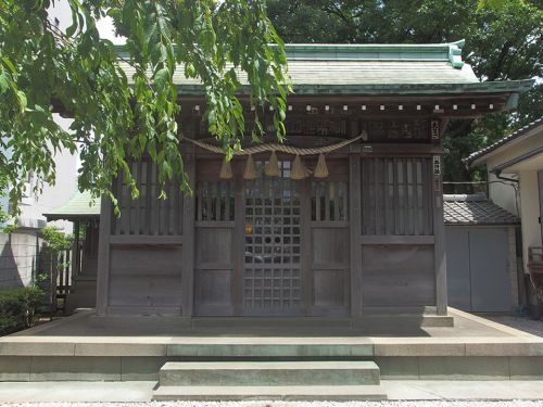 袖ヶ崎神社 - 平安末期創建・江戸時代には古蹟社と呼ばれ崇敬を集めた神社