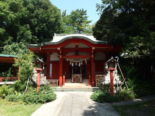 自由が丘熊野神社 - 「谷畑の権現さま」と呼ばれ古くから地域の鎮守として祀られてきた神社