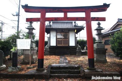 鷲神社　(加須市小野袋)