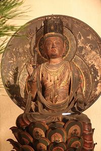 額安寺　奈良県大和郡山市　/ 日本最古の虚空蔵菩薩さまは天平時代の木心乾漆像
