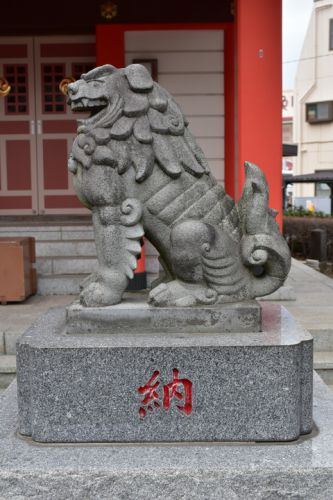 高野胡録神社の狛犬達