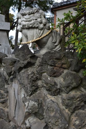 押部八幡神社の狛犬達