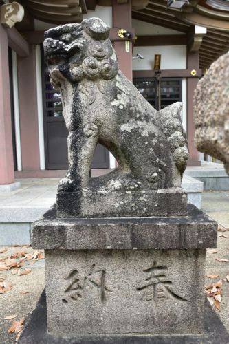 西野素戔嗚神社の狛犬達