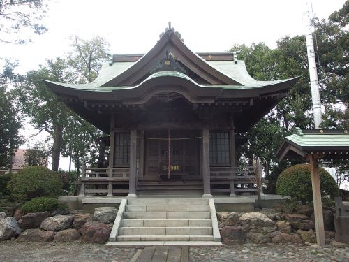 上の宮八幡神社 - 横浜・菊名の東側の丘陵地に鎮座する神社