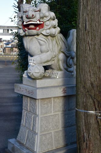 石井神社の狛犬達
