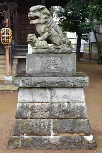 北野八幡神社の狛犬達
