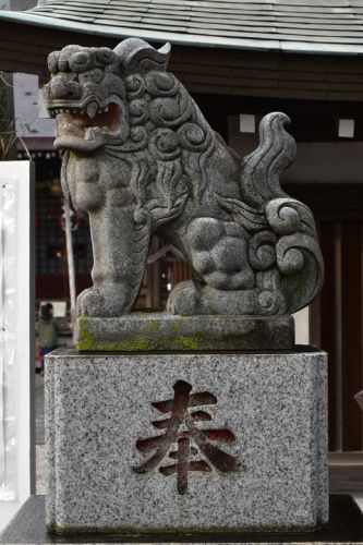 大泉天神北野神社の狛犬達