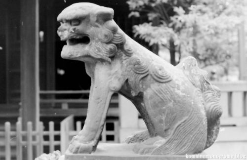 狛犬たちのモノローグ　　File879　　白幡天神社