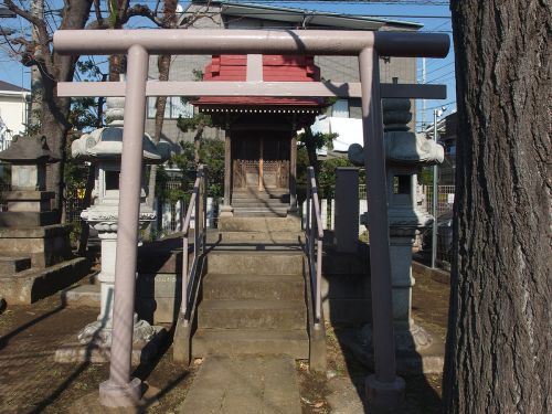 水神社（品川区西大井） - 「大井・原の水神池」に祀られている水神様