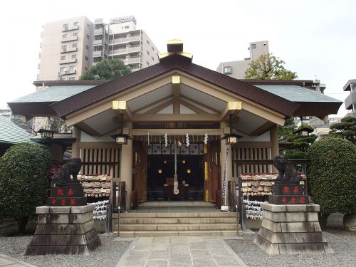 天祖・諏訪神社 - 浜川町・元芝の鎮守として祀られている神社