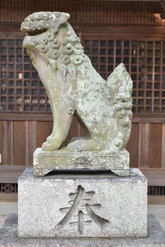 杵築神社（伴堂）の狛犬達