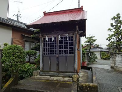 「横内八坂神社」（平塚市横内）