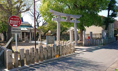 河合神社(松原市)　・金岡神社から復社した素戔嗚命を祀る神社