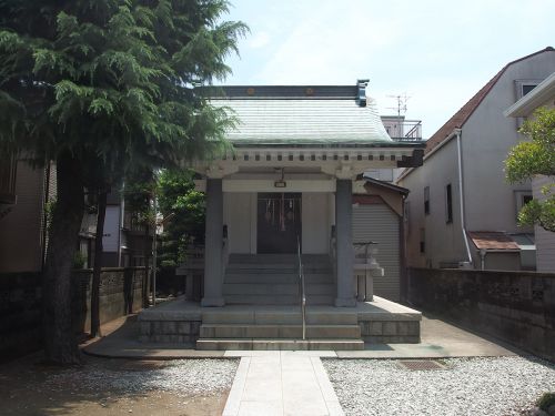 東仲江名天祖神社 - 糀谷村・仲江名厨子に祀られていた神明社のひとつ