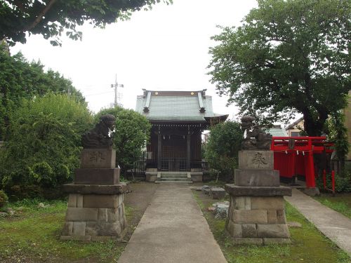 西六郷白山神社 - かつては薬王寺の境内に「白山権現」として祀られていた神社