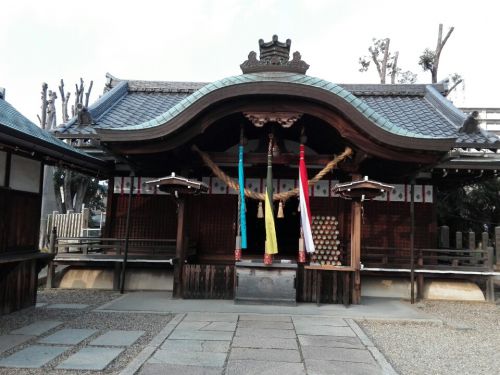 １月22 日　姫嶋神社(大阪市)でいただいた素敵な御朱印