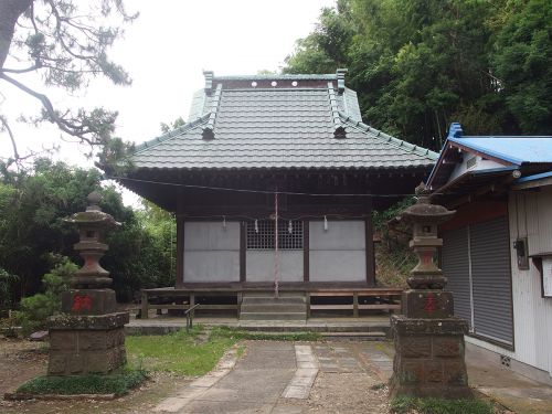 白山神社（横浜市緑区白山） - 古くから猿山村の鎮守として祀られていたと伝わる神社