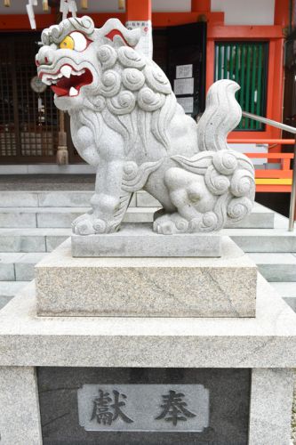 七松八幡神社の狛犬達
