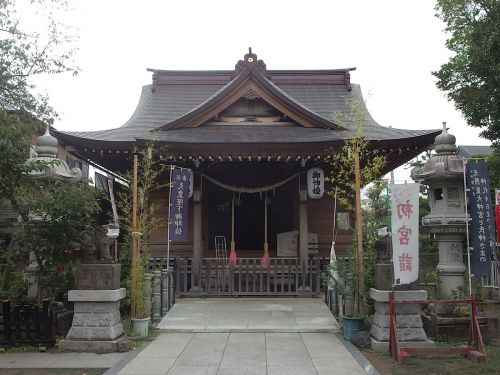 矢向日枝神社 - かつては近郷七ヶ村の鎮守だったと伝わる神社