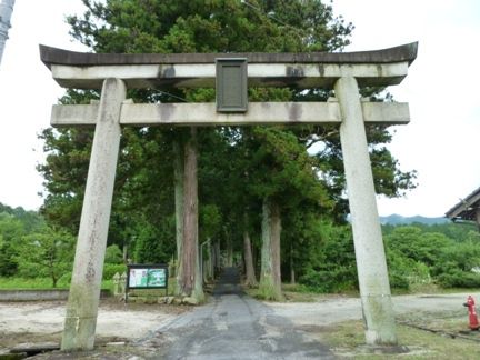 中津川市　坂本神社諏訪社