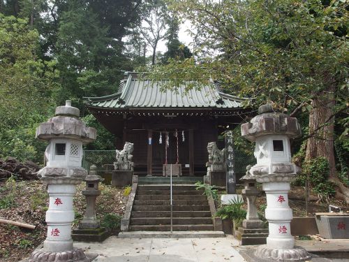 川島杉山神社 - 北条氏康によって創建されたと伝わる杉山社