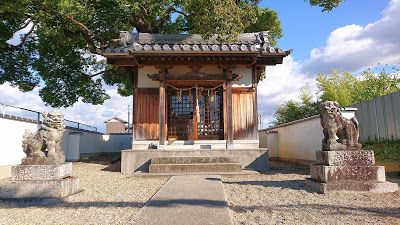 山本稲荷神社(大阪狭山市)　・西高野街道沿いの集落を見守る神社
