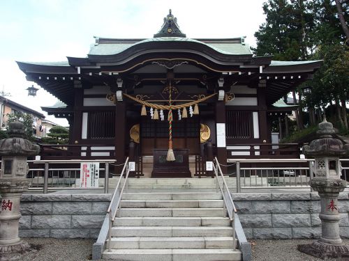 つくし野杉山神社 - 鶴見川流域固有の神社「杉山七十二社」のひとつに数えられている神社