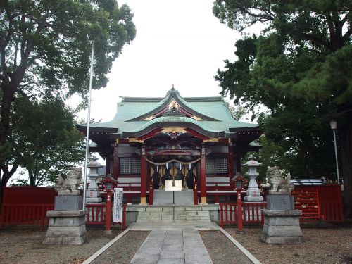 鶴間熊野神社 - 鎌倉街道上道沿いにある、武蔵国多摩郡鶴間村の鎮守